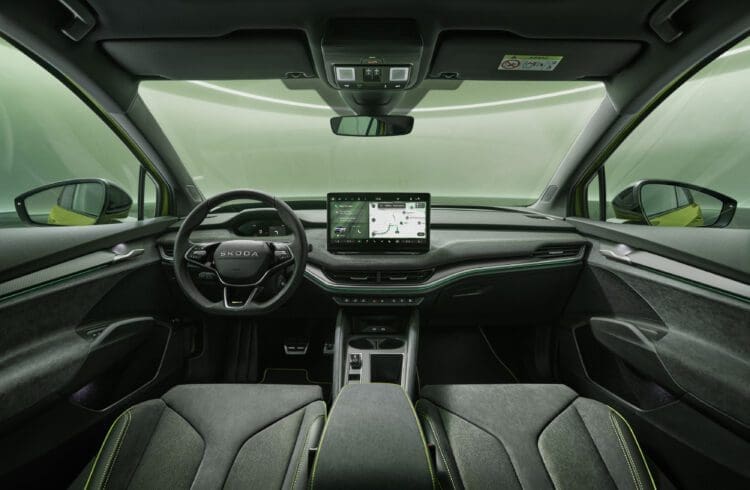 2025 Skoda Enyaq vRS interior