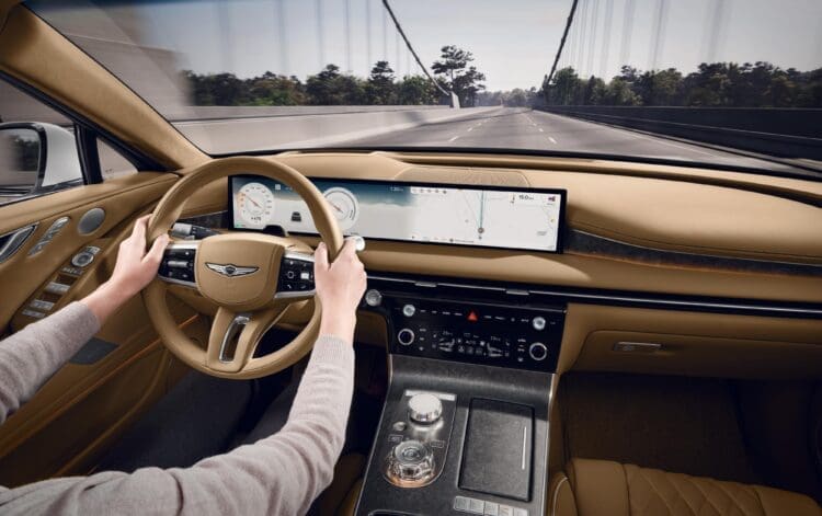 2025 Genesis Electrified G80 interior image
