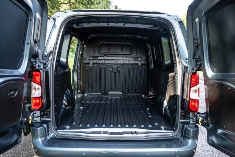 Citroen E-Berlingo load space