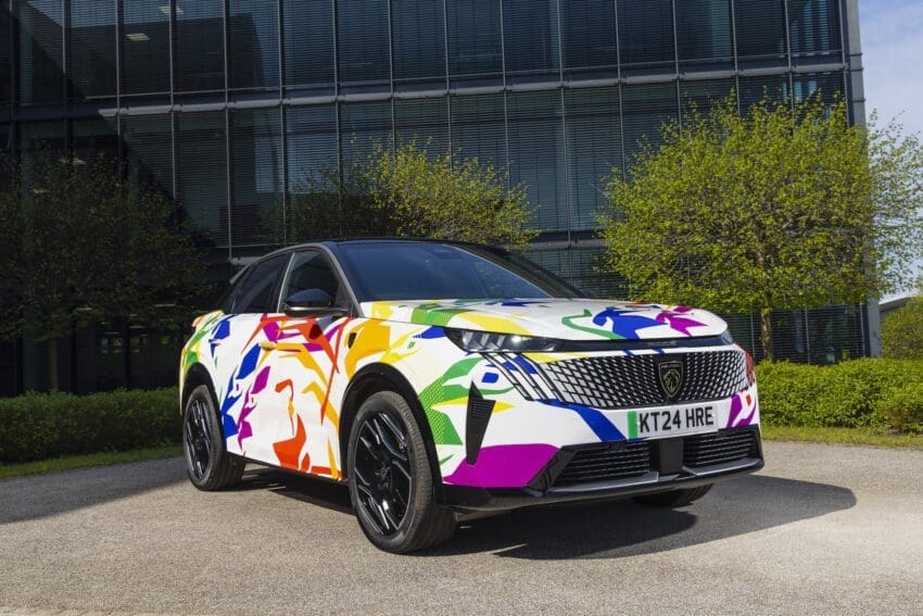 Peugeot-e3008-Birmingham-Pride