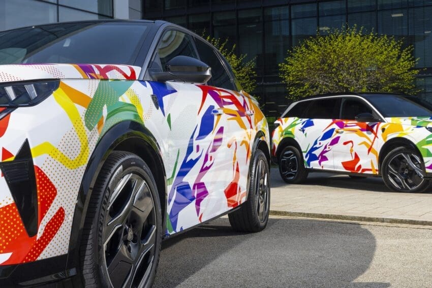 Rainbow-liveried Peugeot e-3008 and e-5008 roar into Birmingham Pride Parade 2025