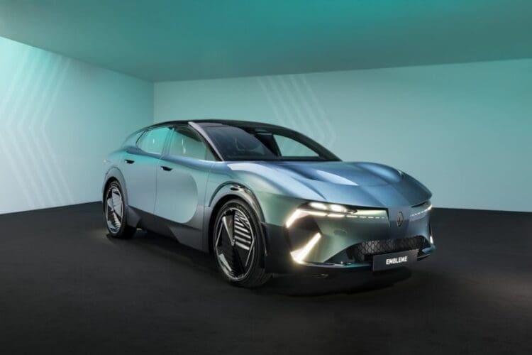 Renault Embleme promises to reduce EV emissions in its construction