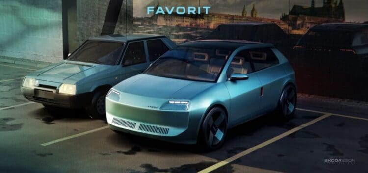 Skoda Favorit returns as an electric hatchback