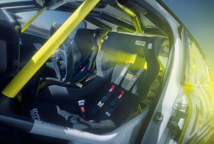 Vauxhall Mokka GSE Rally interior