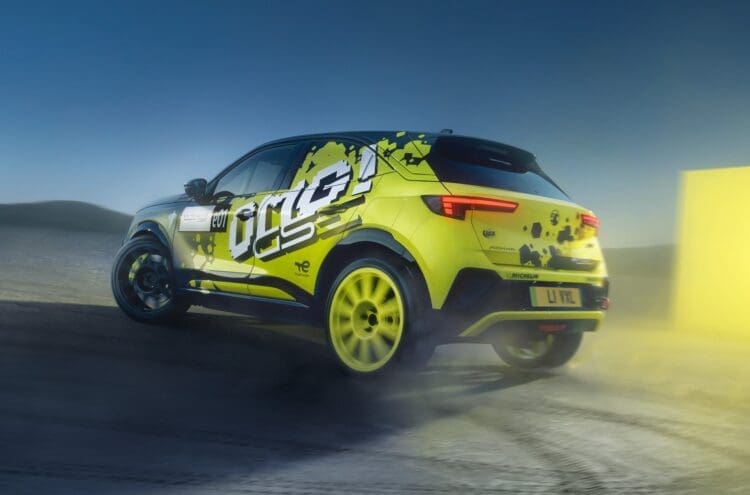 Vauxhall Mokka GSE Rally rear view