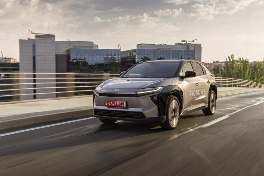 2025 Toyota bZ4X prototype review