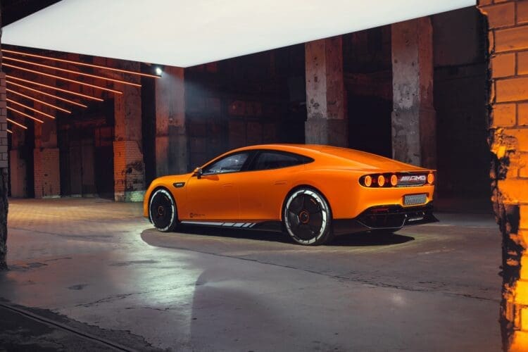Mercedes-AMG GT XX rear view