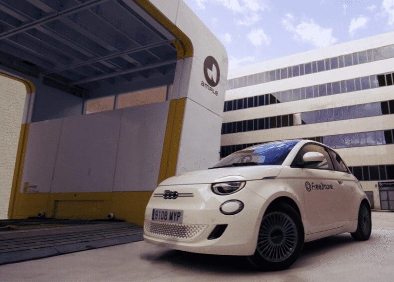 Fiat launches 5-minute battery swap trial