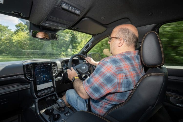 Ford Ranger PHEV interior
