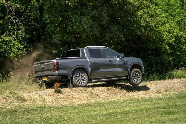 Ford Ranger PHEV off road driving image