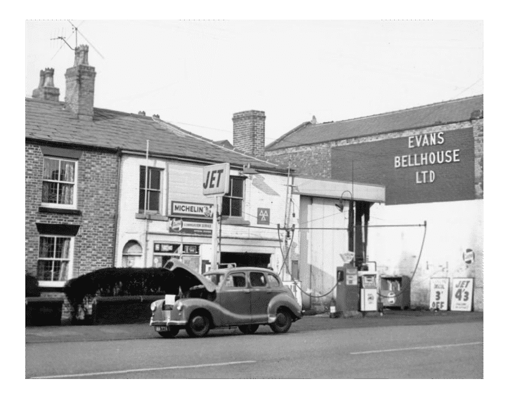 image showing the Be.EV Manchester Charging Oasis's previous life as a petrol station