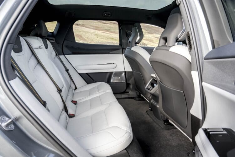 polestar 3 rear seats