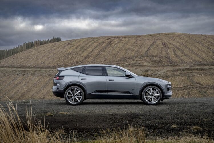 2026 polestar 3 side view