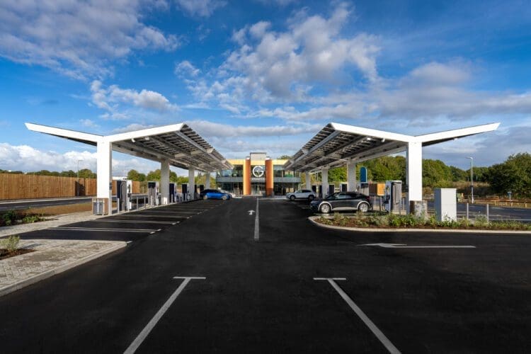 gridserve stevenage electric forecourt