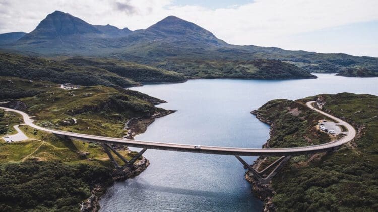 the north coast 500 is one of hte best ev road trips you can do