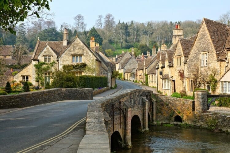 Castle Combe, in the cotswolds
