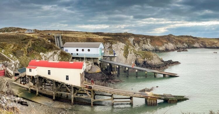 st david's in pembrokeshire where the coastal way driving route finishes