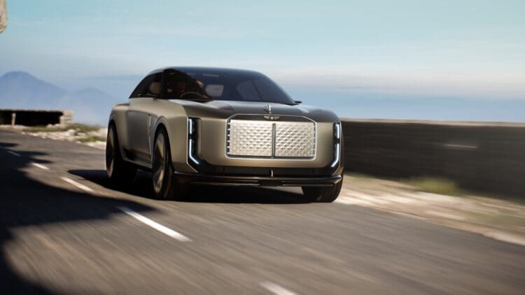 Bentley EXP 15 driving image