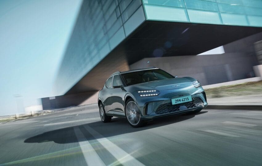 2025 Genesis GV60 front end