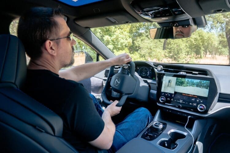 The RZ's steer-by-wire is much improved but I'm still unsure how most drivers will react to it