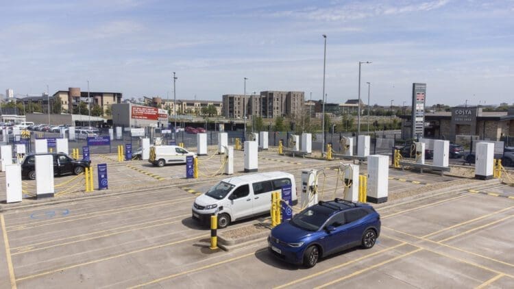 First Bus Glasgow Caledonia charging hub