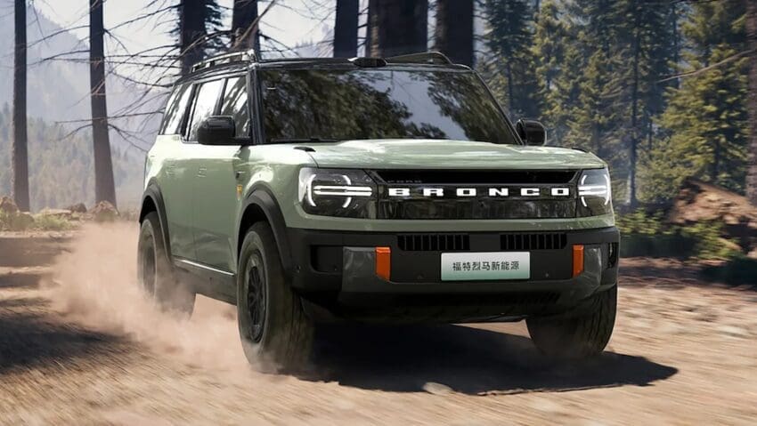 Not for Eu(rope): All-electric Ford Bronco New Energy available in China only