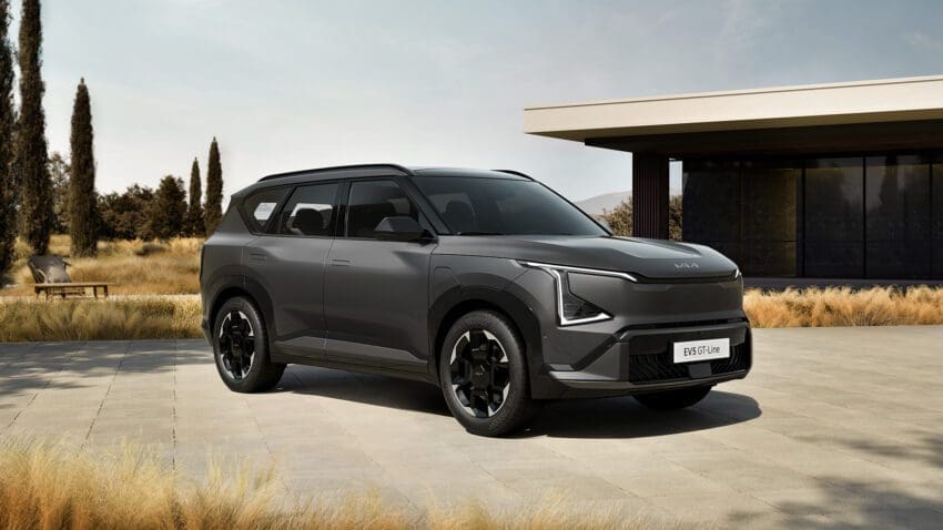 European-spec Kia EV5 revealed for the first time