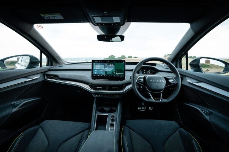 2025 Skoda Enyaq vRS interior images