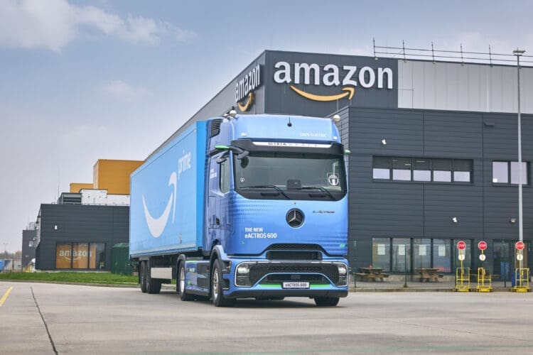 amazon Mercedes eActros600