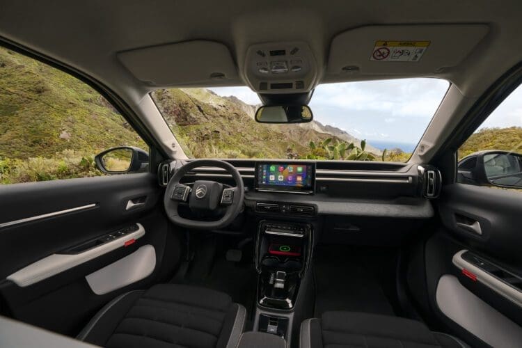 citroen e-c3 aircross interior