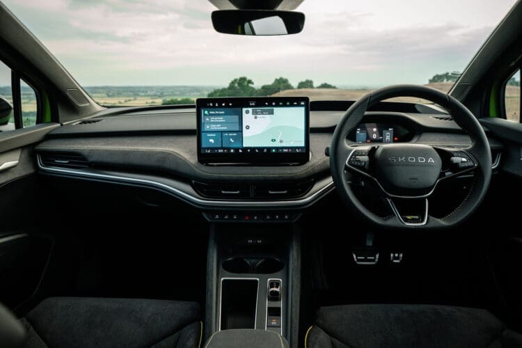 skoda elroq vrs interior