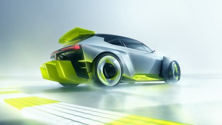 Vauxhall Corsa GSE Vision Gran Turismo rear view