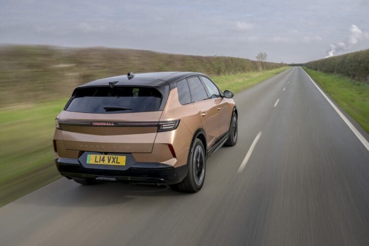 Vauxhall Grandland Electric rear view