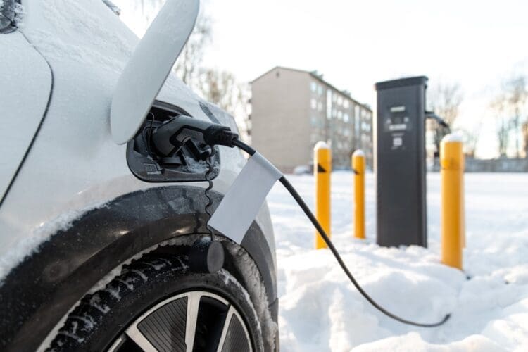 ev charging in winter