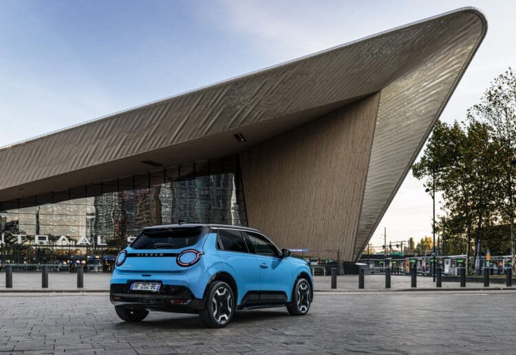 2025 Nissan Micra rear view