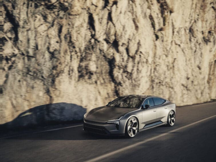 polestar 5 driving image