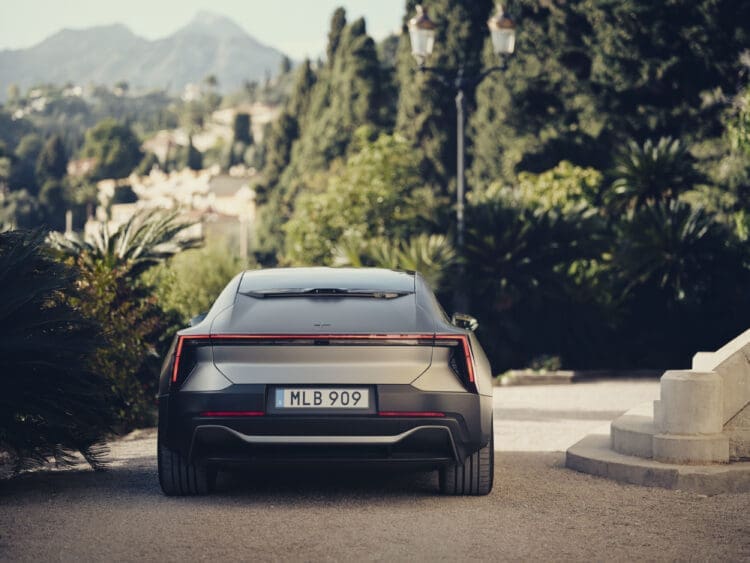 polestar 5 rear view