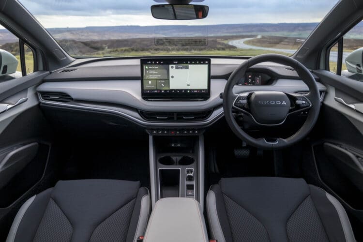 skoda elroq lodge interior trim image