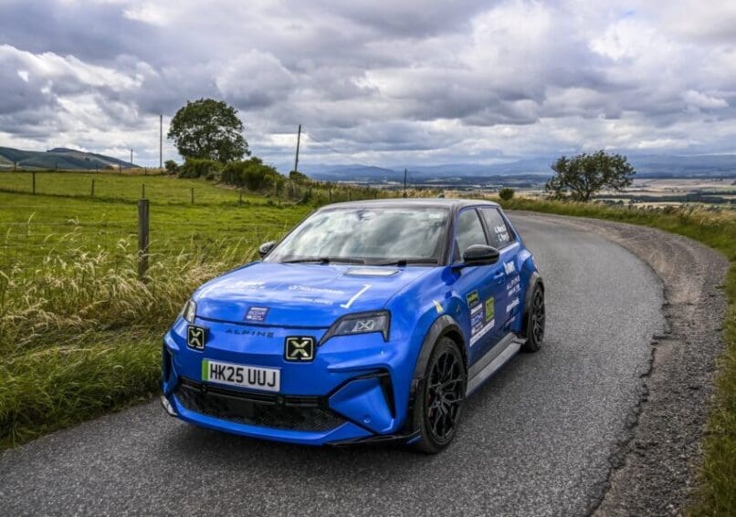 Brit pairing looking to secure Monte Carlo ecoRally victory with Alpine A290 GTS