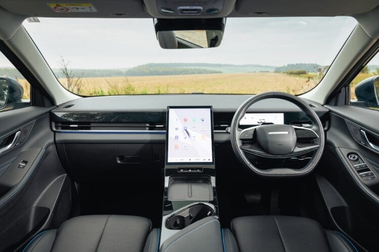 jaecoo e5 interior