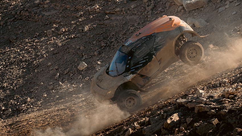 Jameel Motorsport tops Desert X Prix Race 2 Qualifying after dramatic Saudi comeback