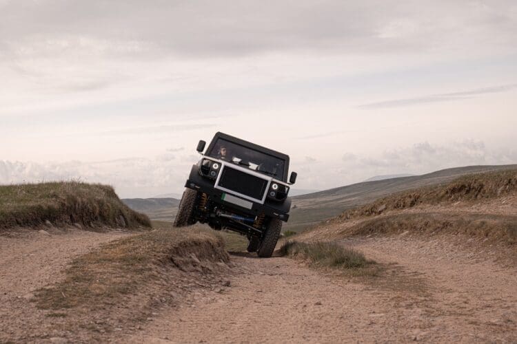Munro M-Series driving off-road