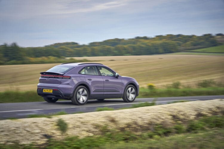 Porsche Macan Electric rear view