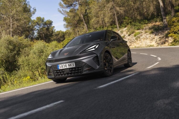 cupra raval review driving image