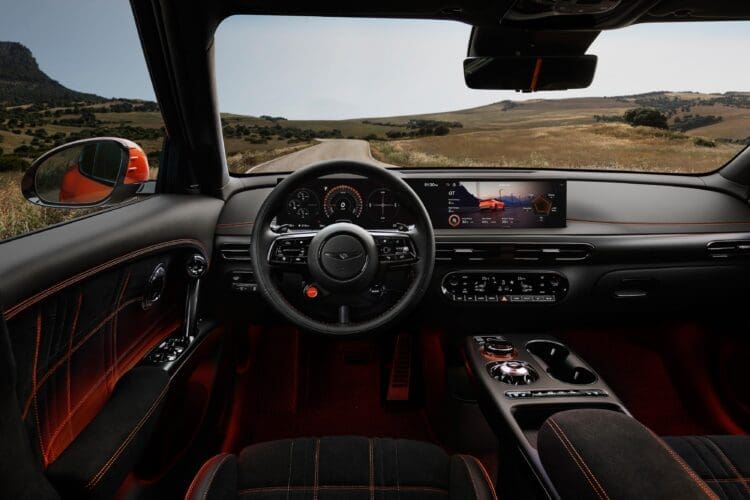 genesis GV60 Magma interior