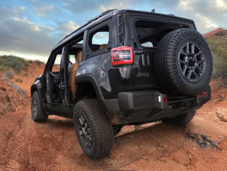 2026 jeep recon rear view