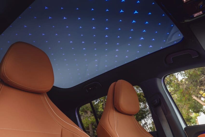 Mercedes-GLB-EV-interior-starry-sky-panoramic-roof