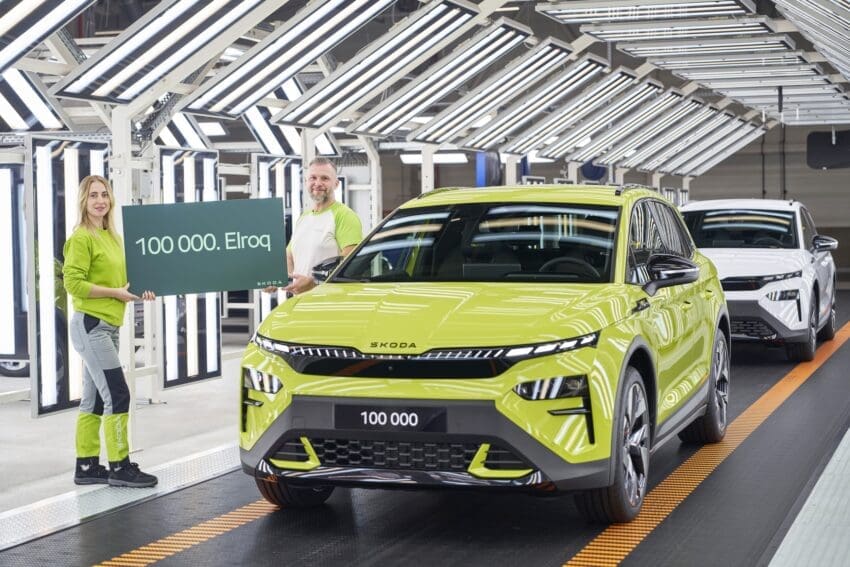 Skoda hits 100,000th Elroq milestone in under a year