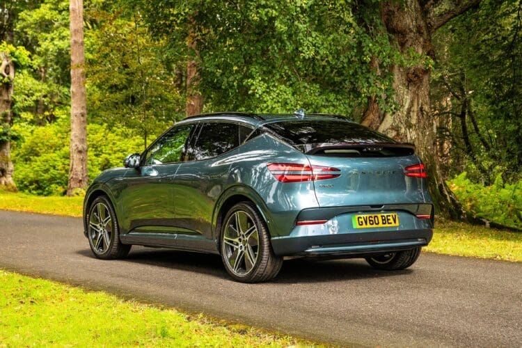 2026 genesis gv60 rear view