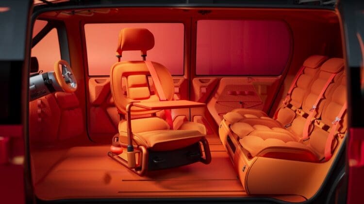 Citroen ELO concept car interior